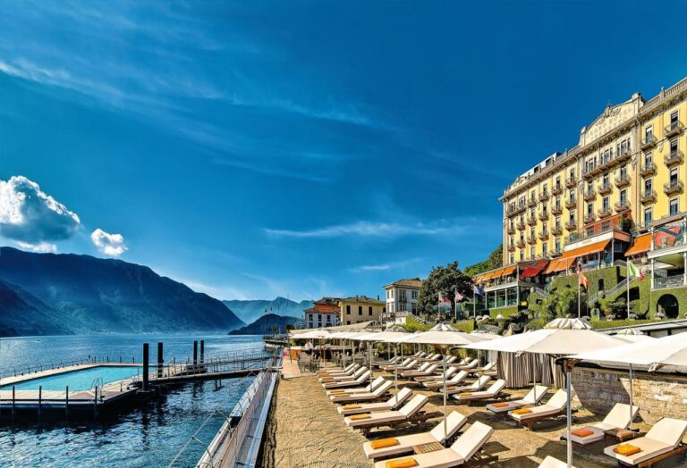 Grand Hotel Tremezzo lac de come piscine facade de l’hotel